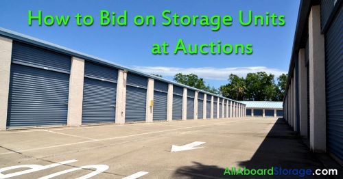 Online Storage Unit Auctions