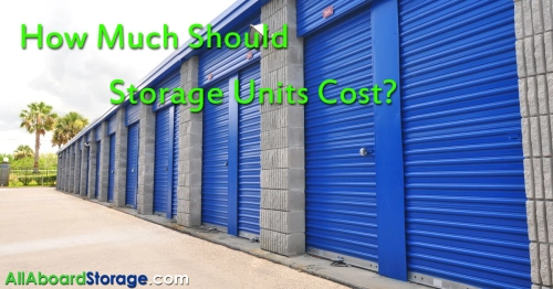 How Much Should & Do Storage Units Cost?