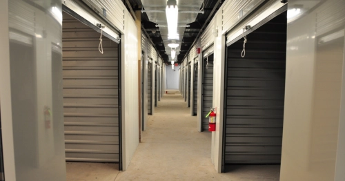 Storage Units Hallway