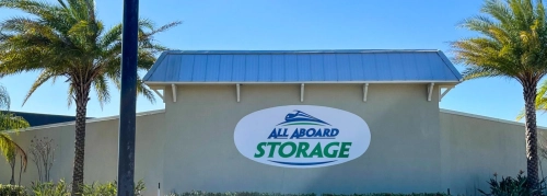 Exterior of All Aboard Storage.