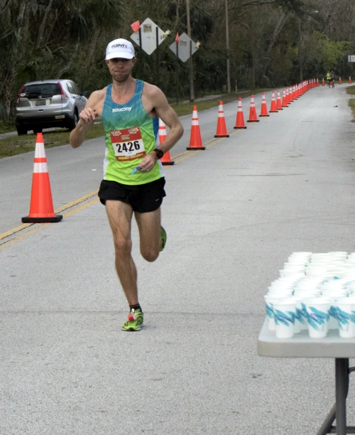 Runners in the 2017 Daytona Beach half marathon.