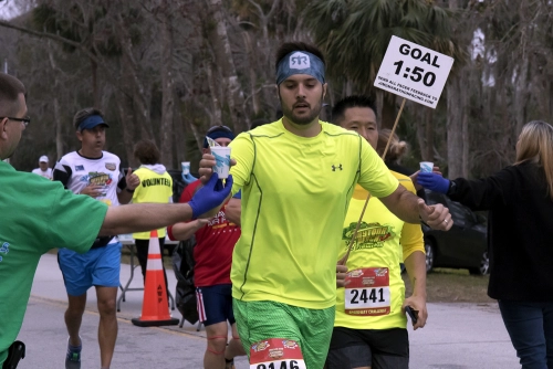 Volunteers for the 2017 Daytona Beach Half Marathon.